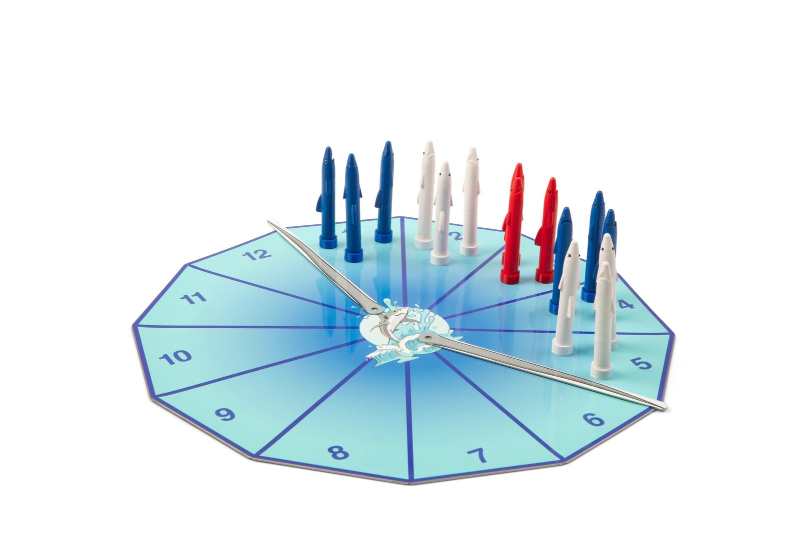 A therapist using Shark Math Power with a learner